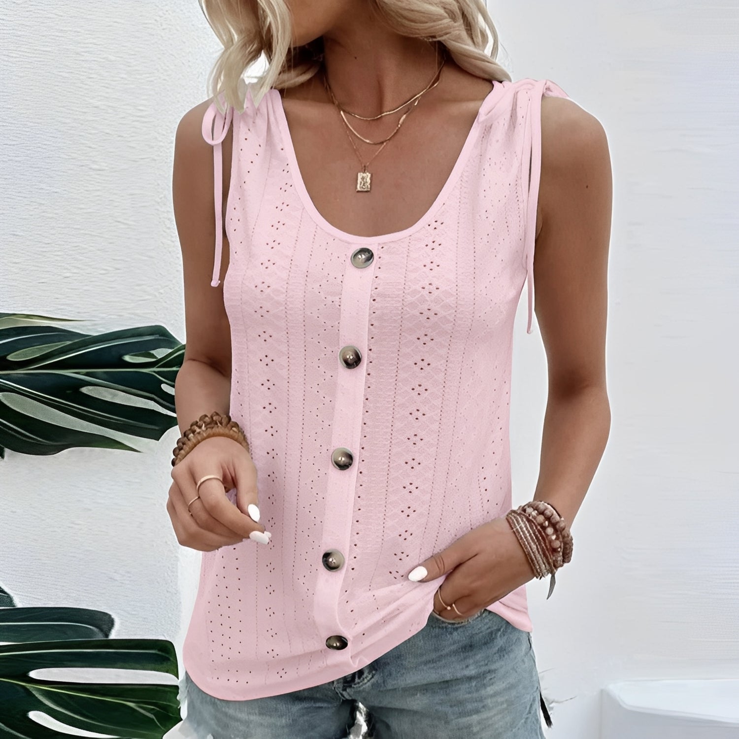 Millie - Elegantes ärmelloses Damen-Tanktop