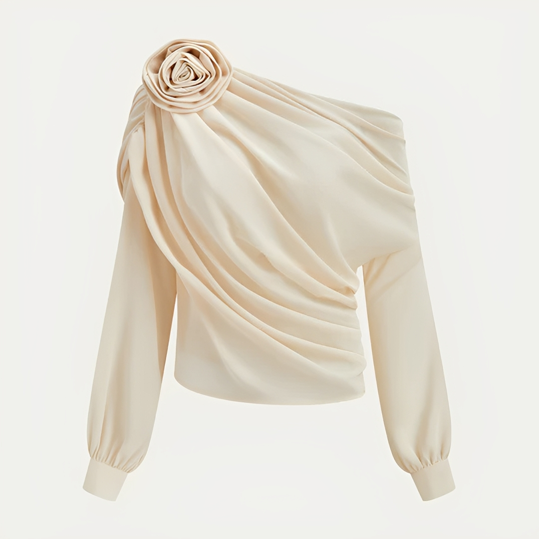 Ellise - Trendige asymmetrische Bluse