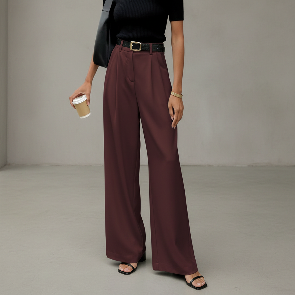 Blaine - Elegante Hosen mit weitem Bein