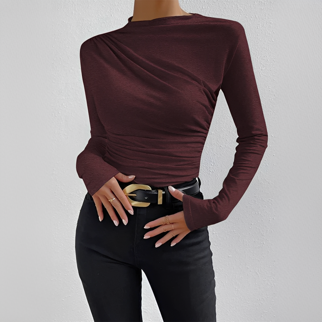 Rochelle - Schickes Langarm-Top