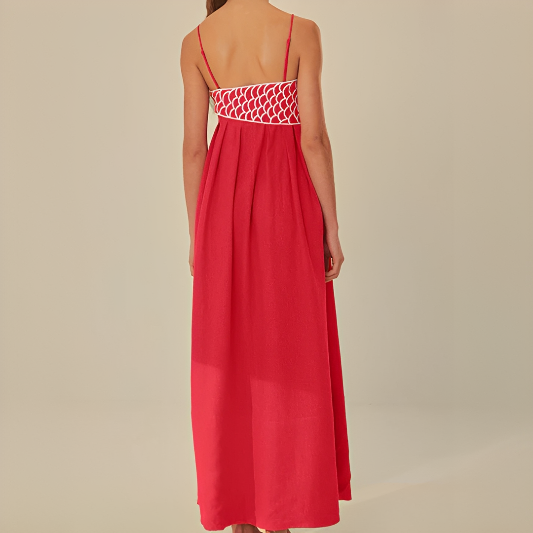 Euna - Elegantes Cami-Kleid