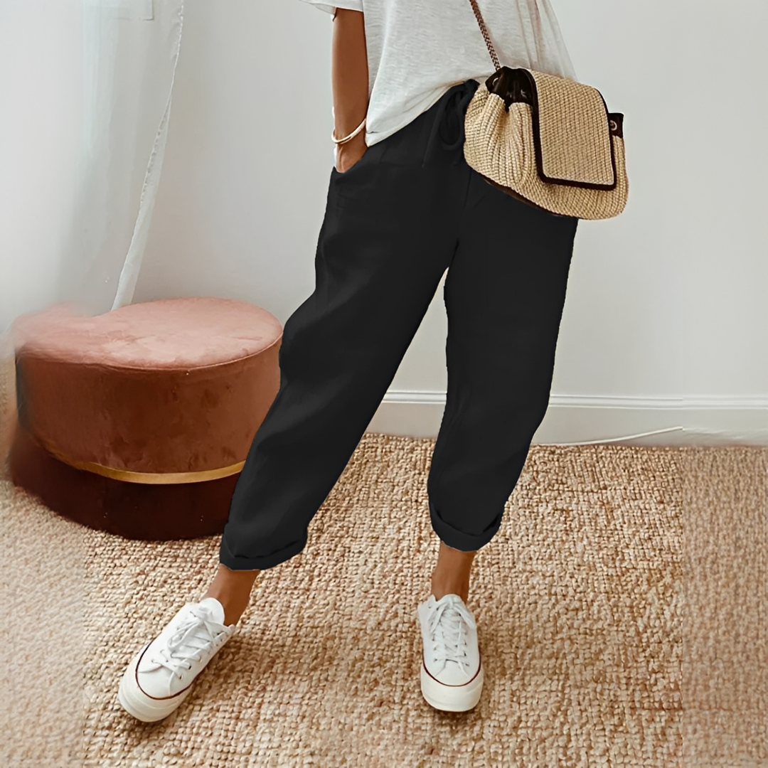Whitney - Bequeme Hosen mit elastischem Bund