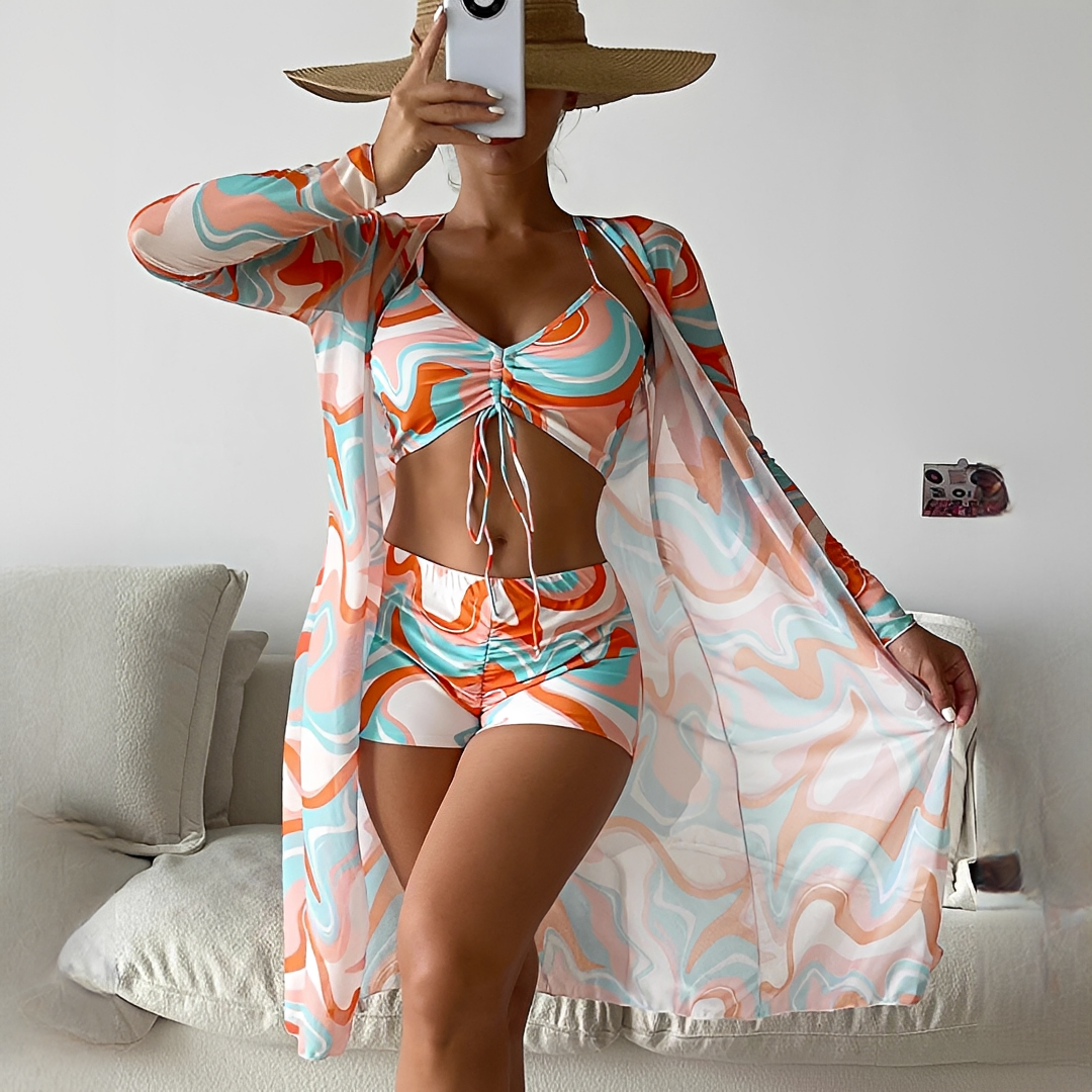 Elza - Modisches Bikini-Set mit drei Teilen
