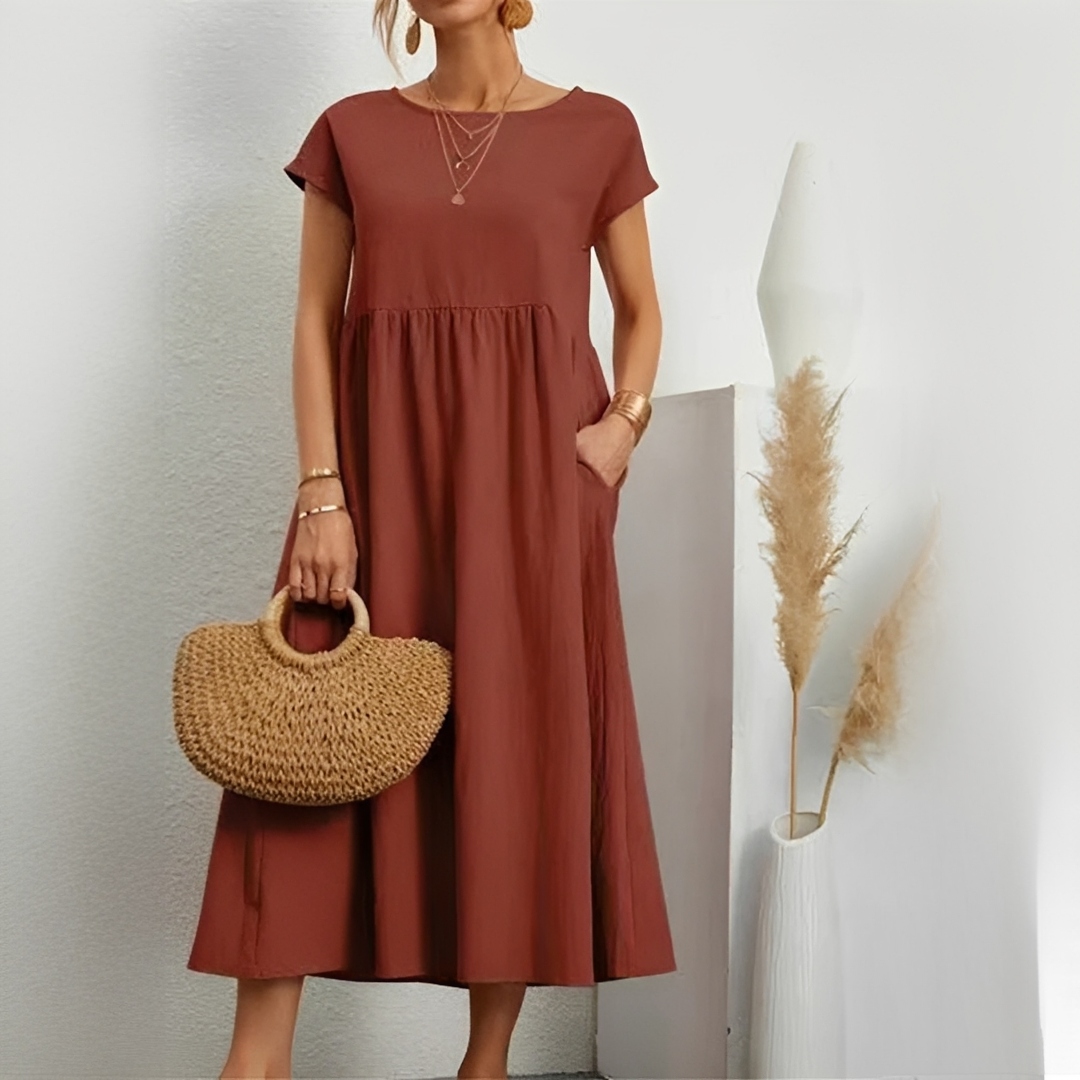 Ginovie - Elegantes Sommerkleid für Frauen