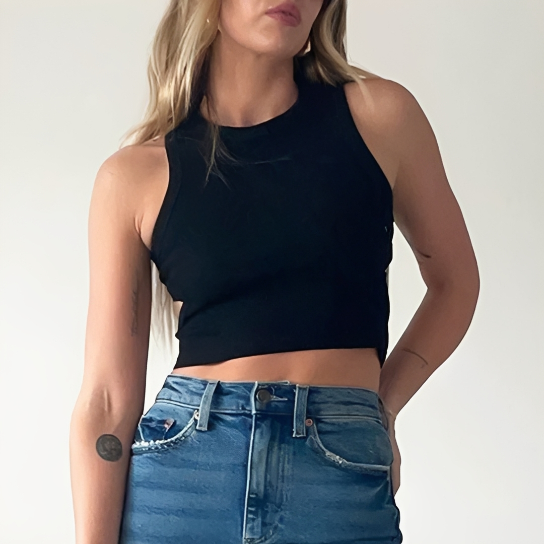 Dalia - Stilvolles Kurzes Tanktop