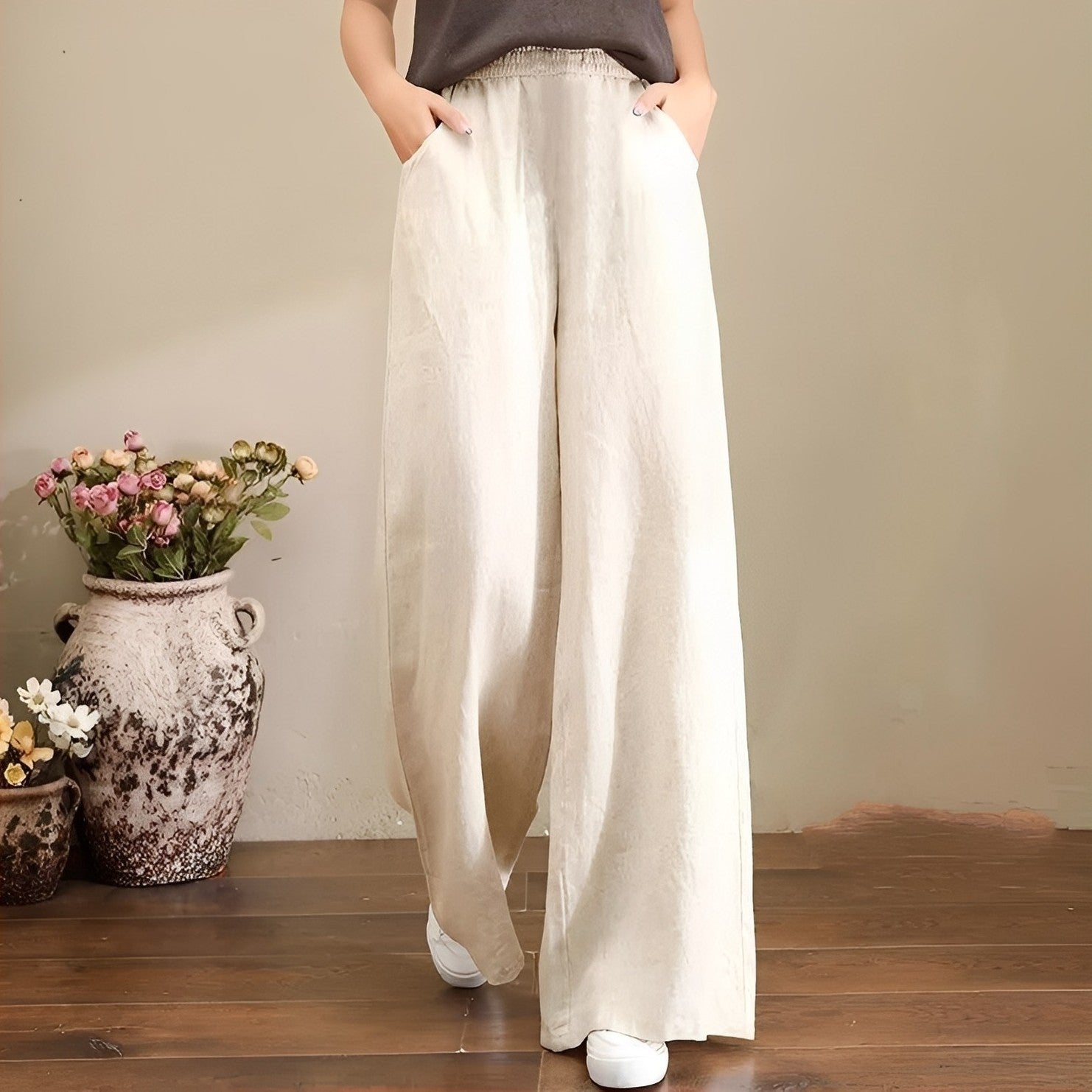 Dorothy - Komfortable Damenhose mit weitem Bein