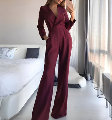 Emilie - Eleganter Overall mit langen Ärmeln
