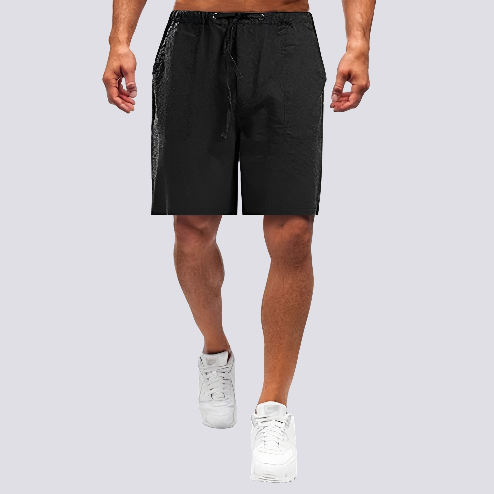 Lucas - Bequeme gerade geschnittene Shorts
