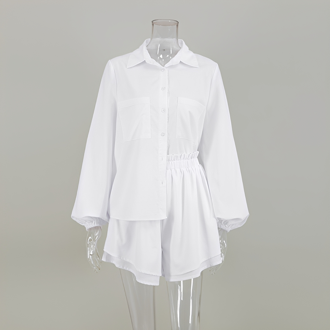 Larnie - Stylisches Top und Shorts-Set