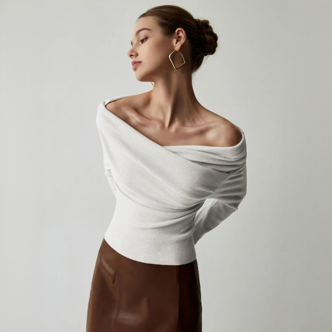 Yasmin - Schickes trägerloses Oberteil