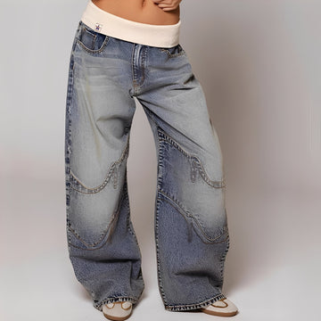 Vanessa - Bequeme und lässige Damenhose mit weitem Schnitt