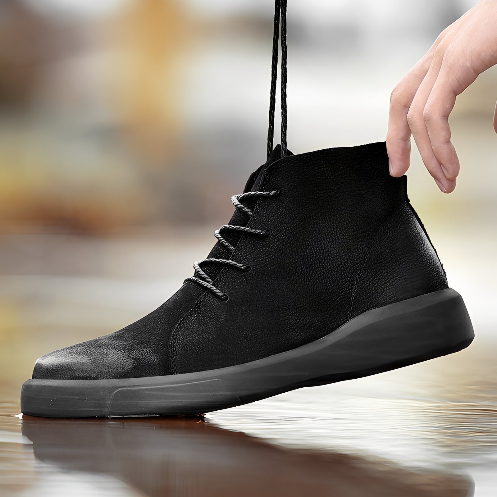 Allen - Lässige hohe Sneakers