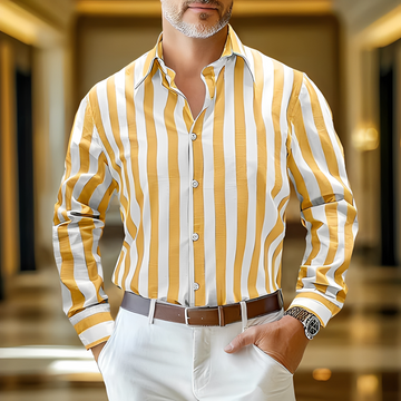Jomar - Casual Herren-Streifenhemd