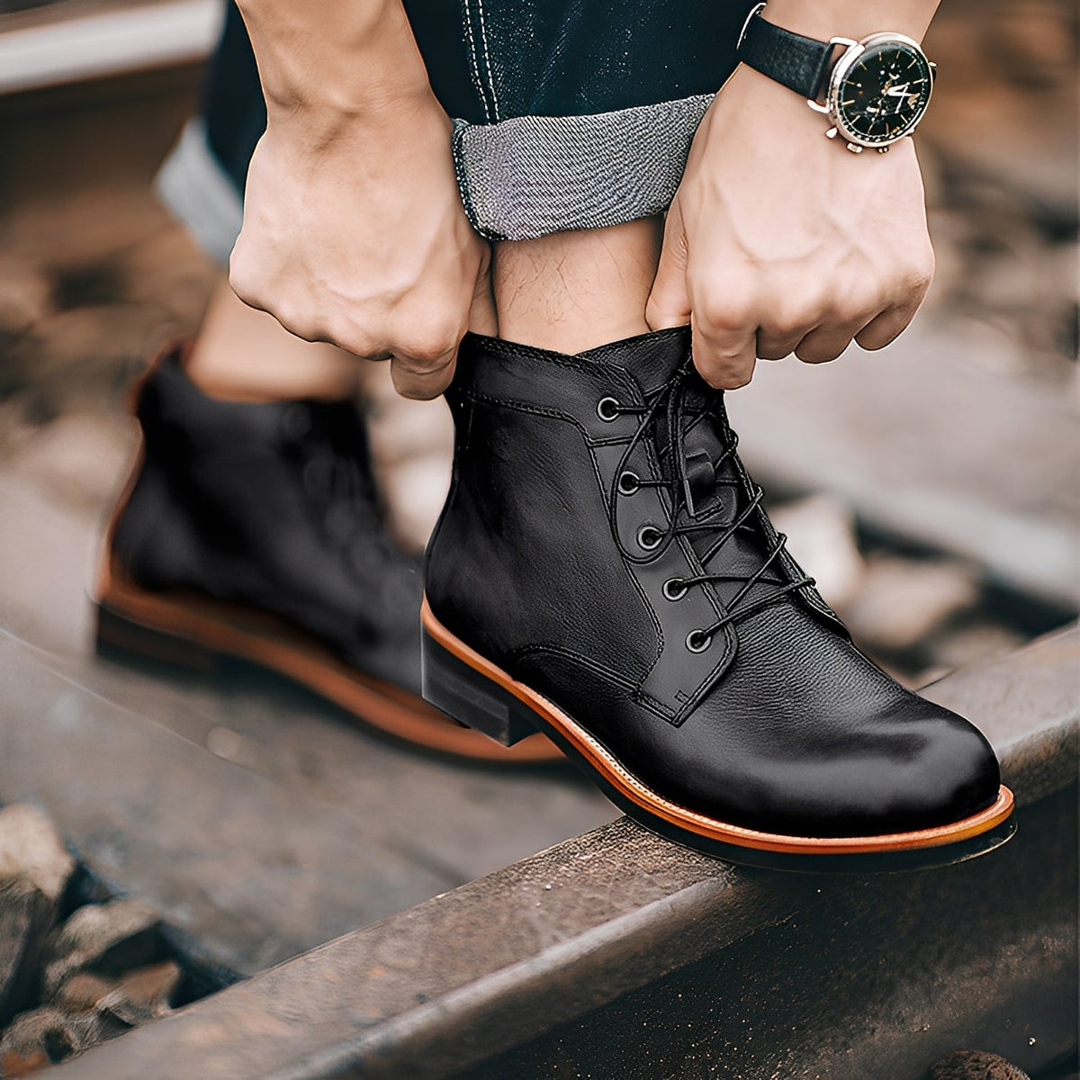 Chester - Robuste und traditionelle Stiefel