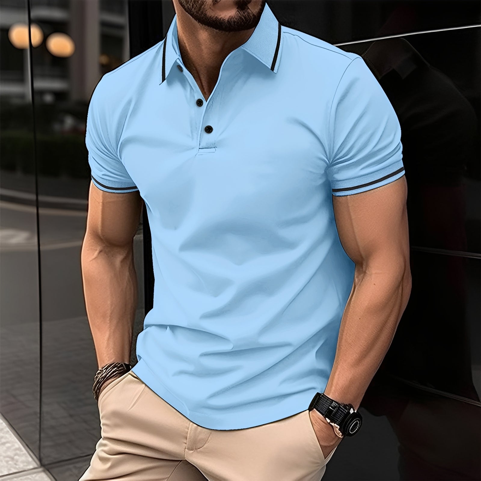 Frank - Elegantes Polohemd mit Reverskragen