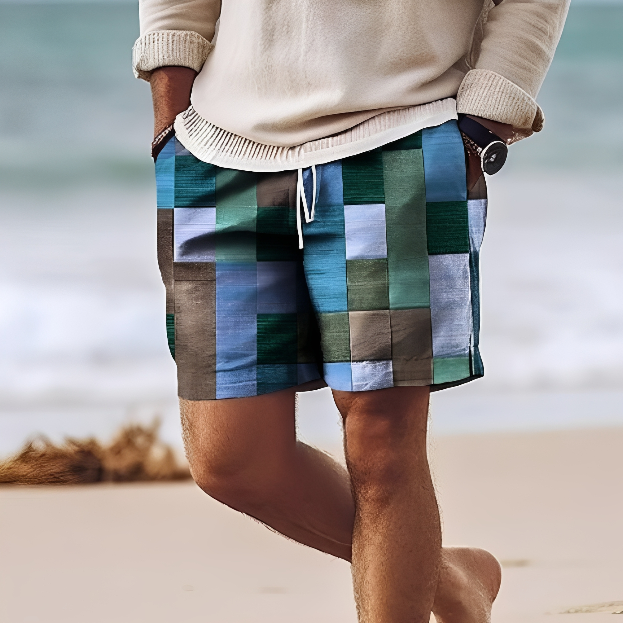 Aidan - Modische Schwimmshorts