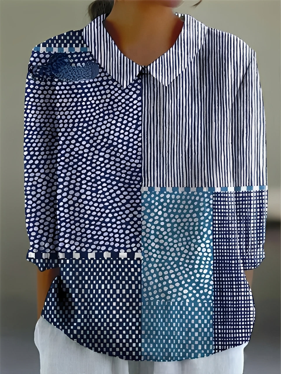 Alfie - Stylisches, locker geschnittenes Damen-Shirt mit Druck