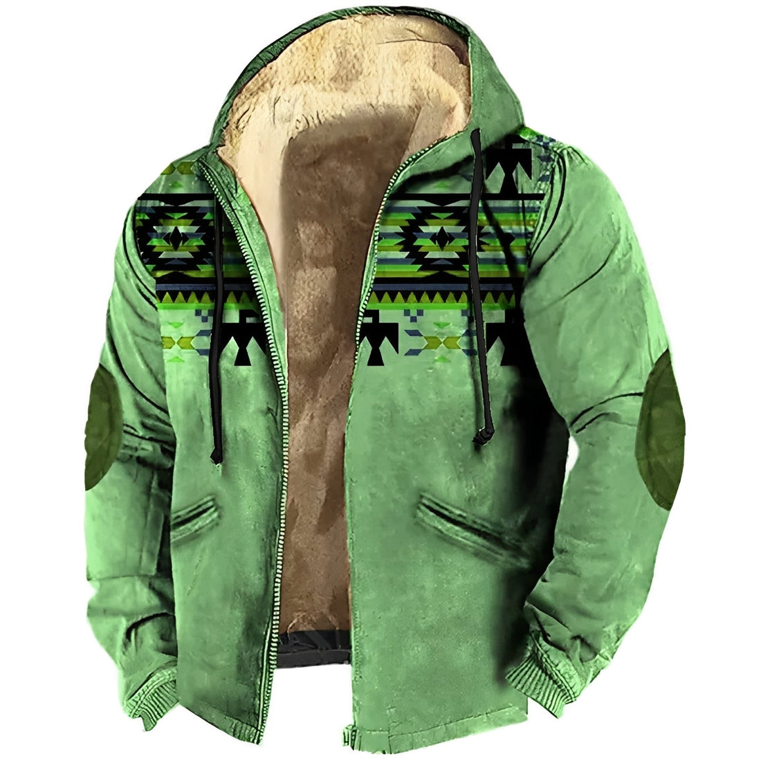 Edwin - Trendiger Herren-Hoodie mit Ethno-Muster