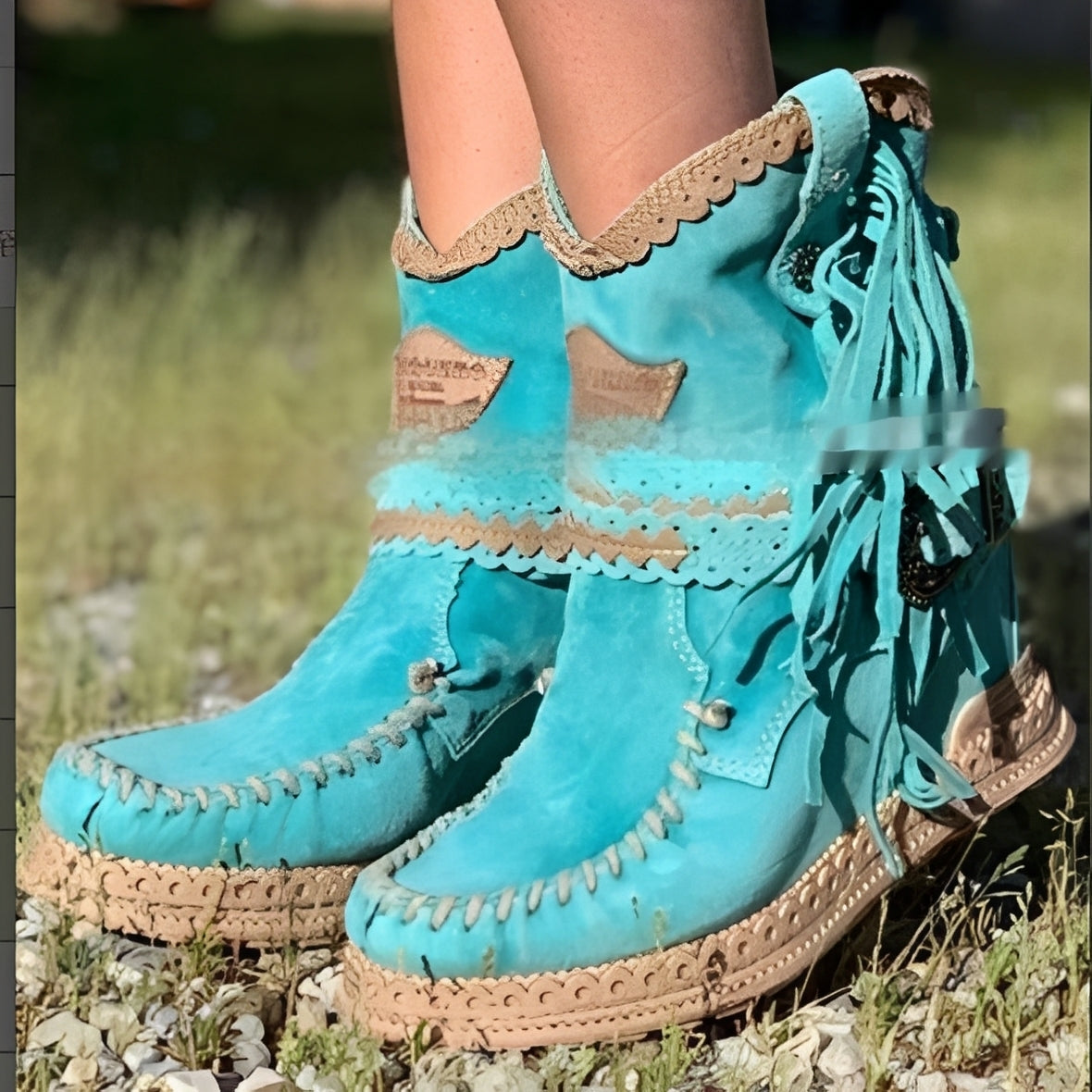 Brianna - Stilvolle Boho-Stiefeletten
