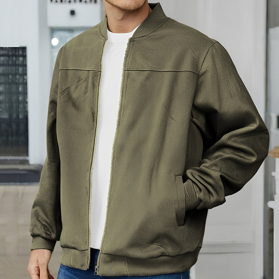 Aiden – Herren-Bomberjacke – Freizeitkleidung