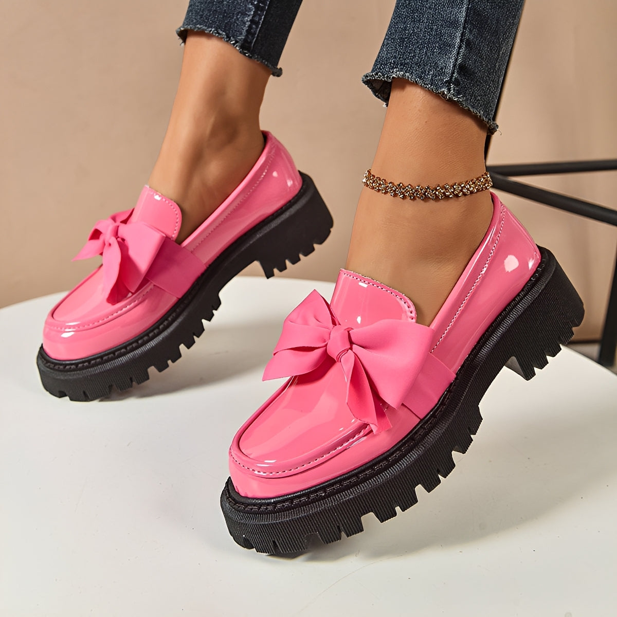 Yasir - Schicke Loafer mit Schleife