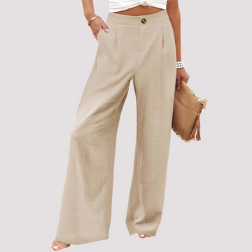 Helen - Damenhose mit weitem Bein und angenehmer Passform