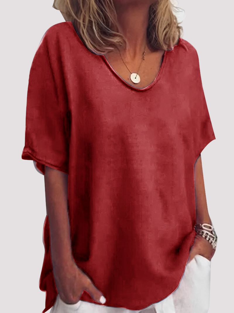 Joanne - Legere, weit geschnittene Damenbluse