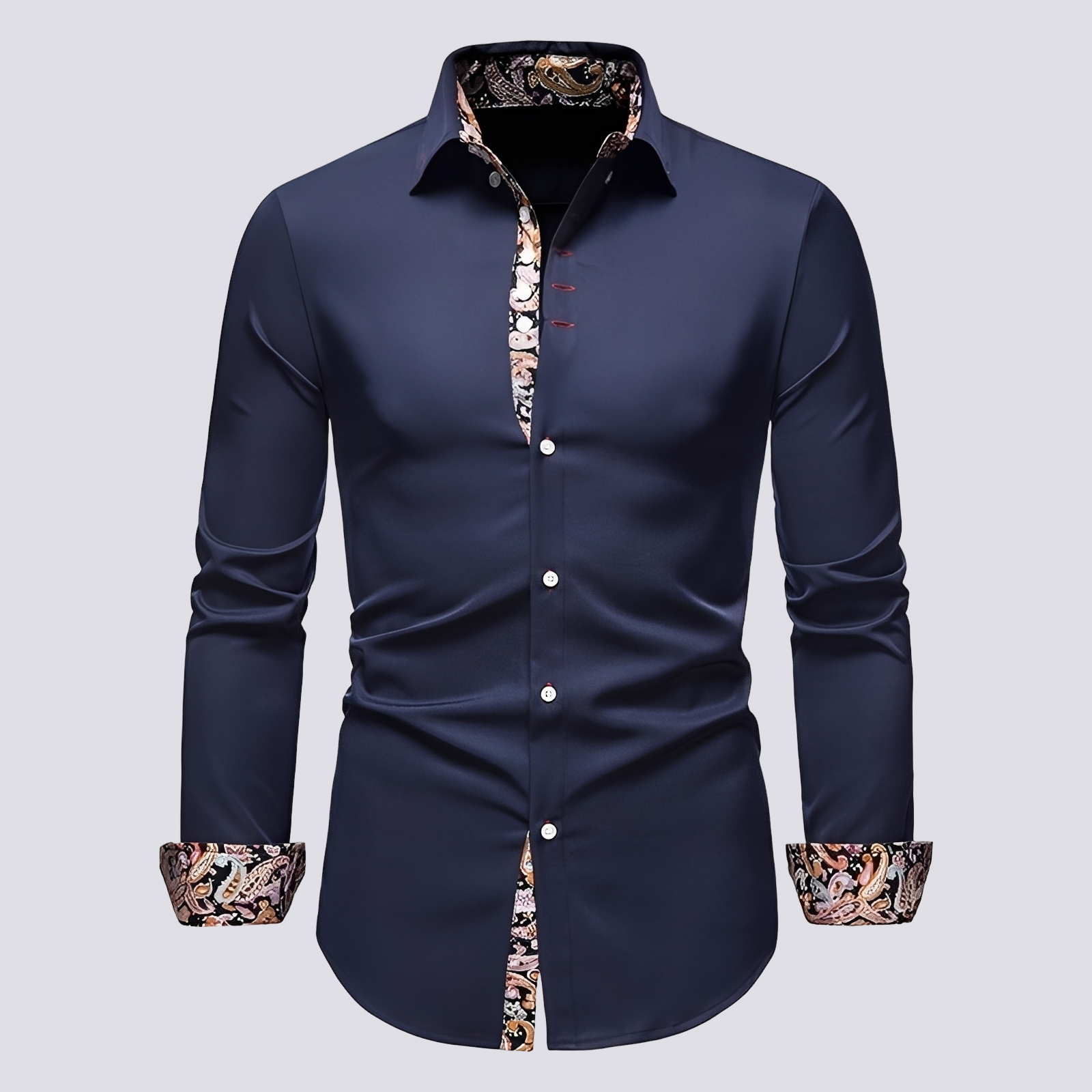Xander - Elegantes und modernes Herren-Langarmhemd