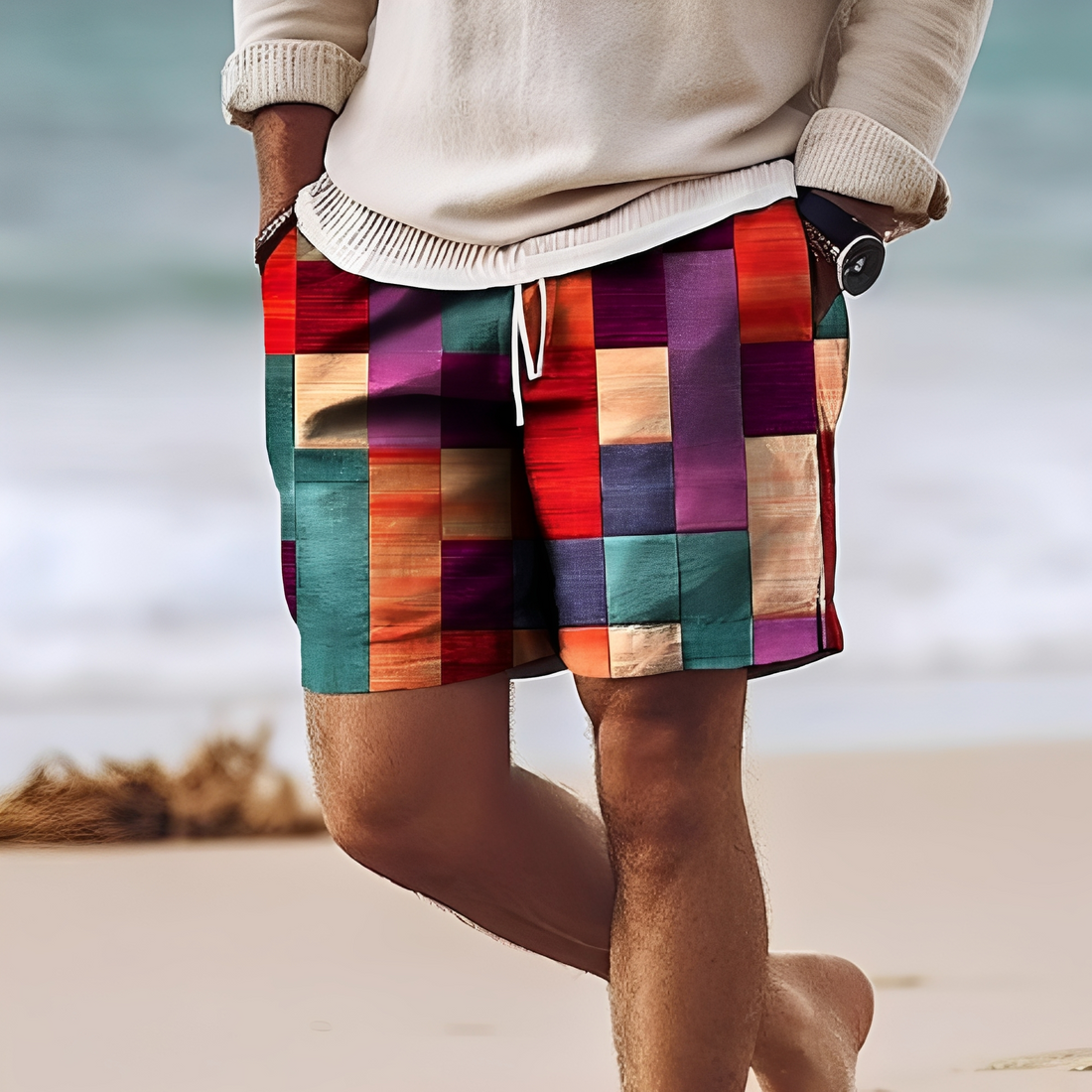 Aidan - Modische Schwimmshorts