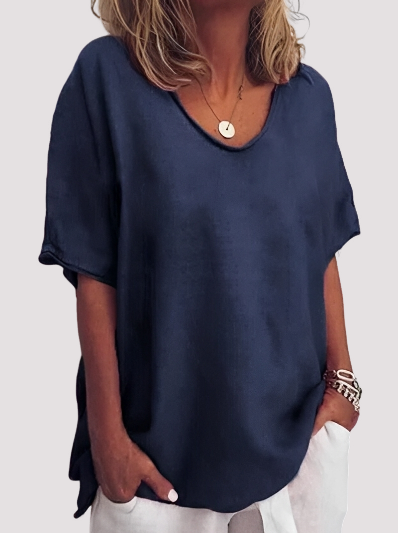 Joanne - Legere, weit geschnittene Damenbluse