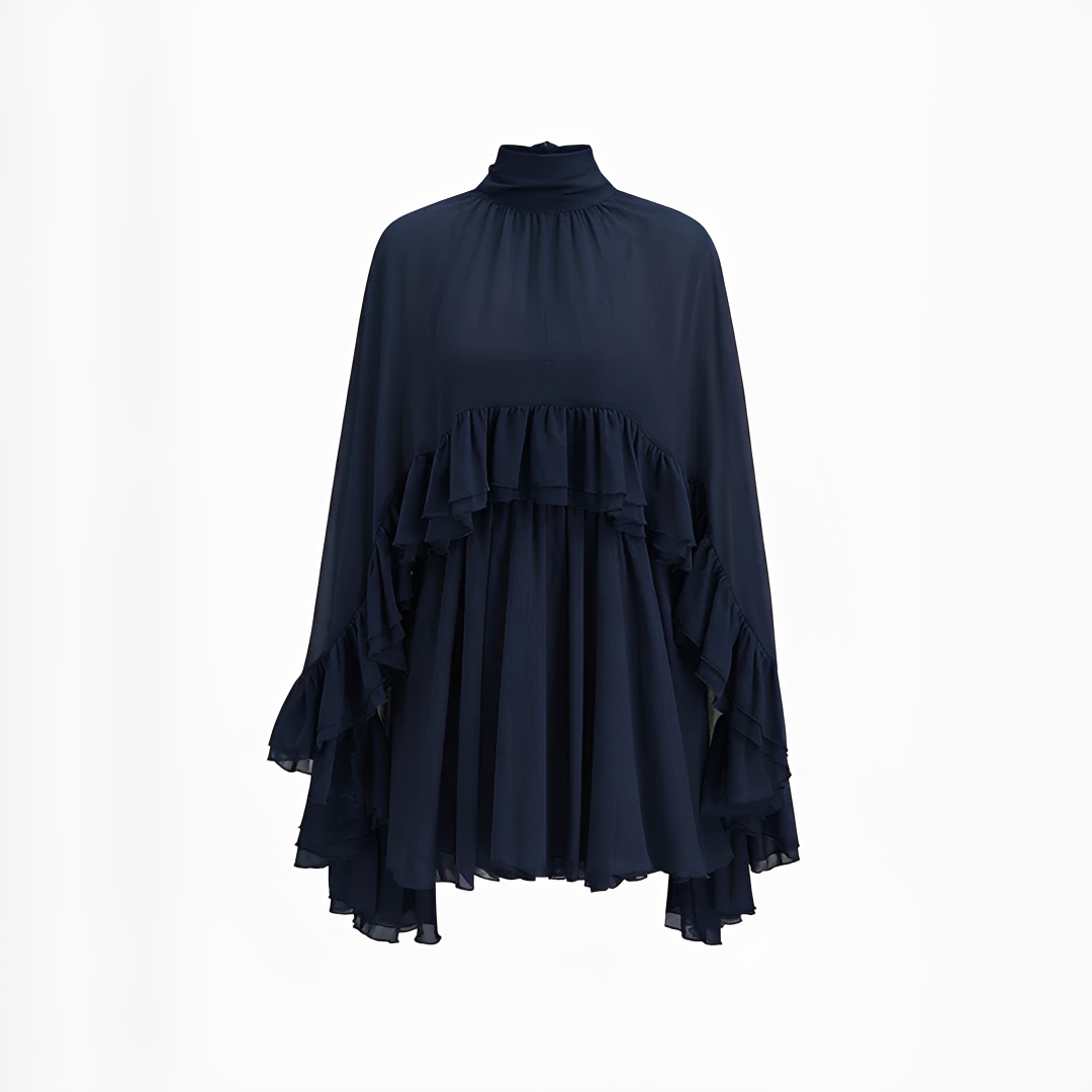 Zhuchin - Elegantes Rüschenkleid