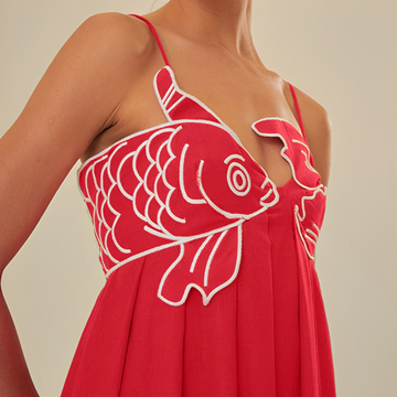 Euna - Elegantes Cami-Kleid