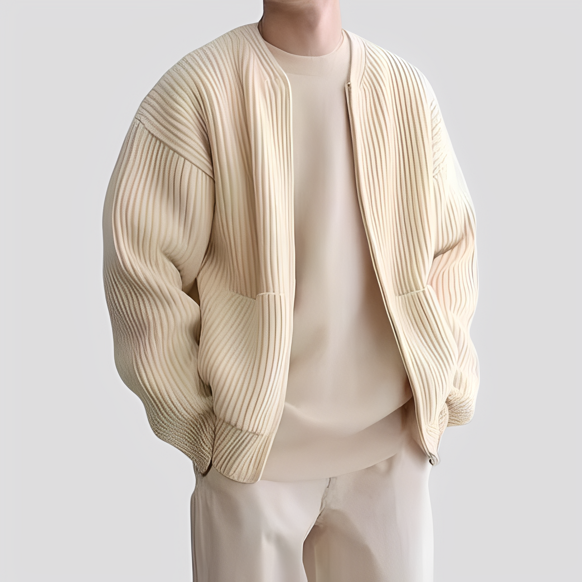 Willy - Komfortable Jacke mit Reißverschluss