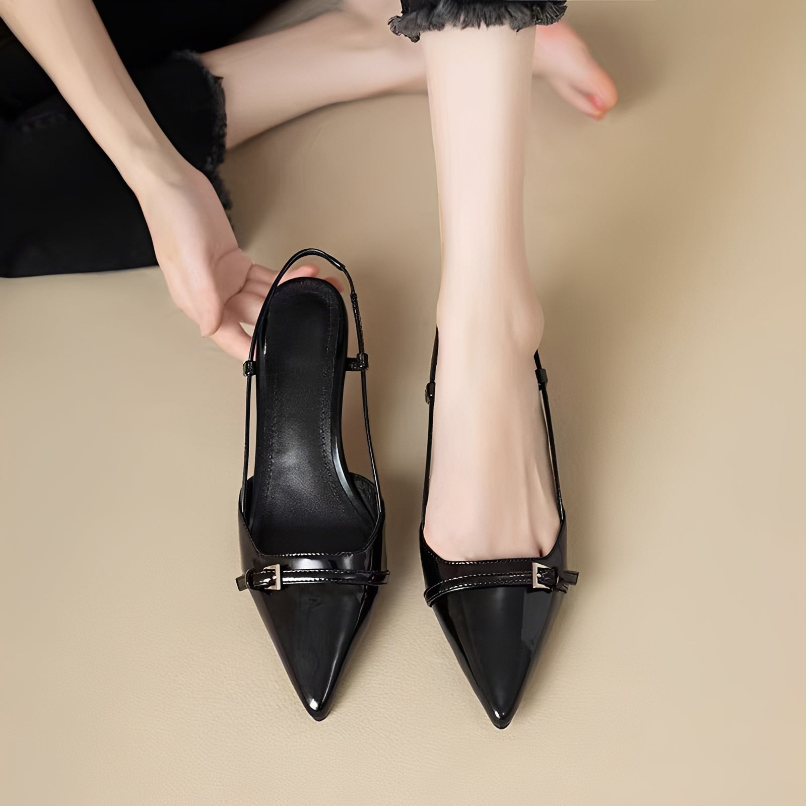 Everly - Klassische Absatzsandalen