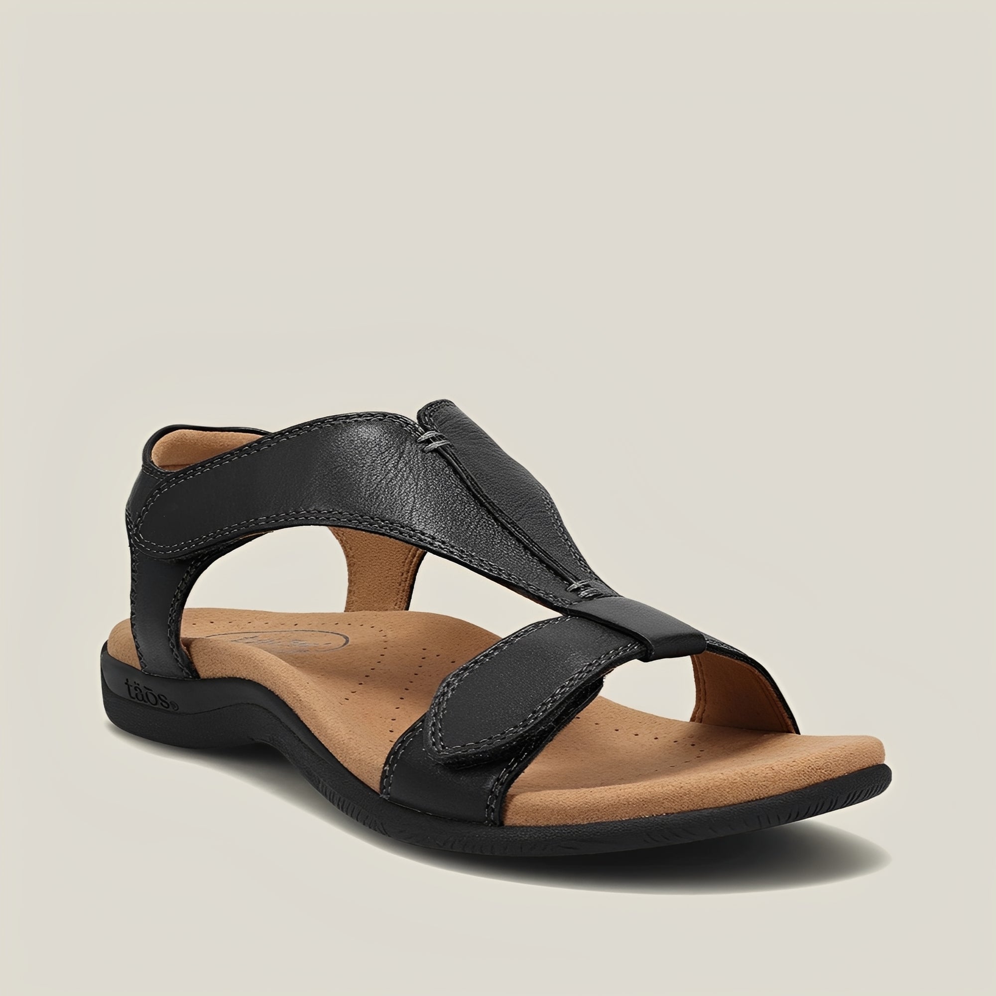 Sharon - Plateausandalen mit Klettverschluss