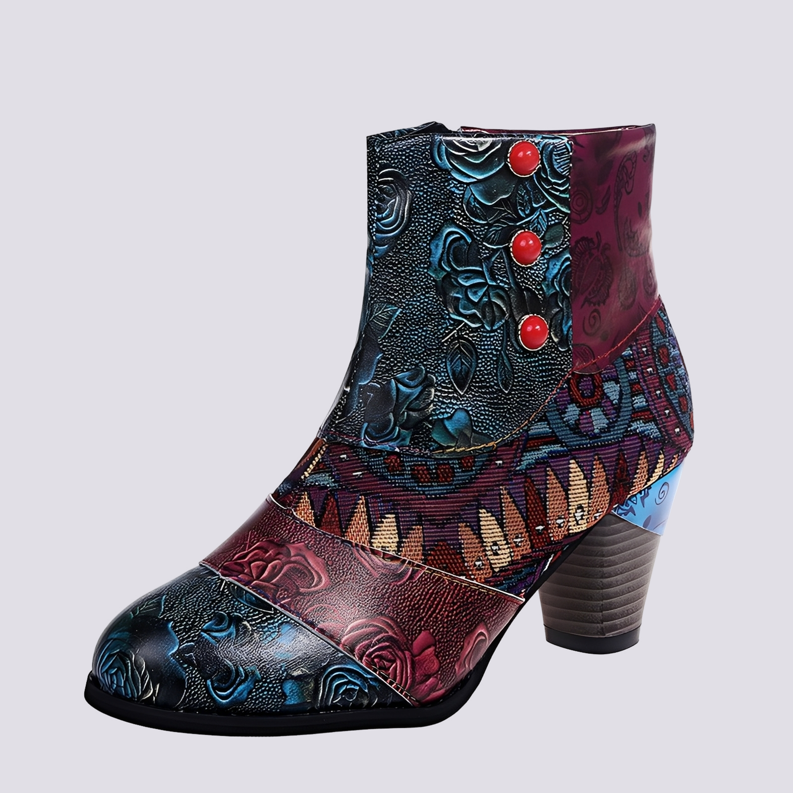 Emma - Farbenfrohe Bohemian-Stiefel
