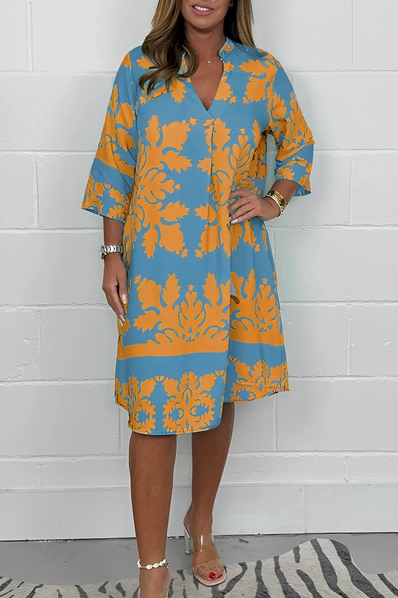 Tanya - Elegantes, lässig geschnittenes Damenkleid