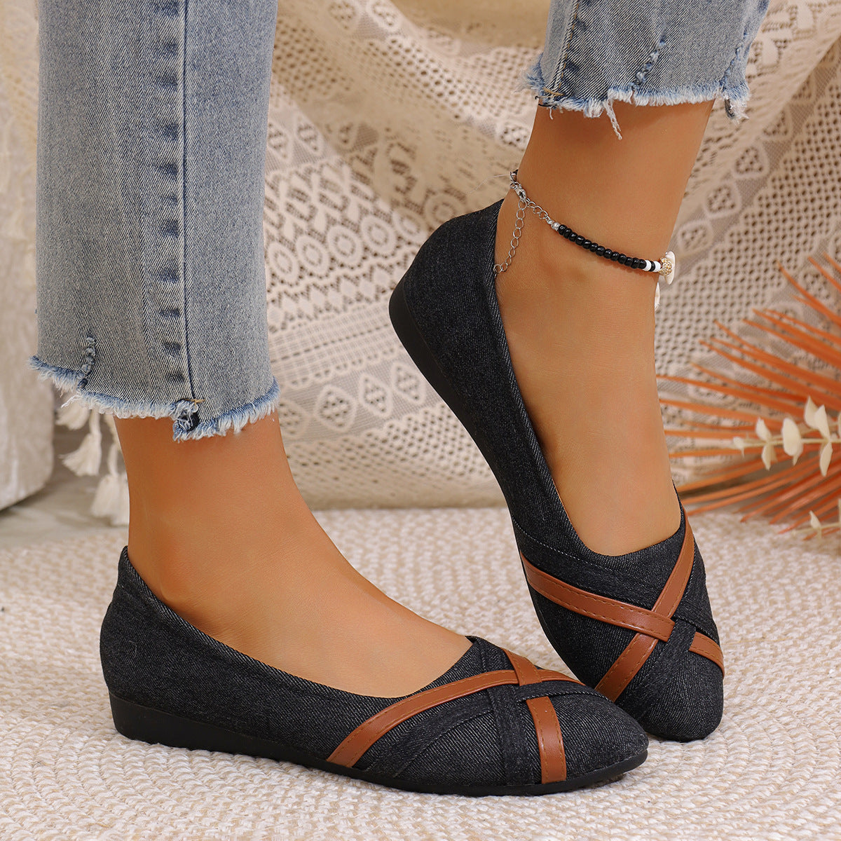 Leora - Stilvolle Damenschuhe mit Kreuzriemen