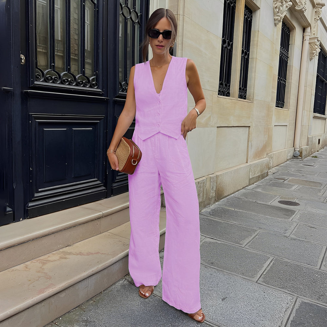 Relna - Bequemes Set aus Weste und Hose