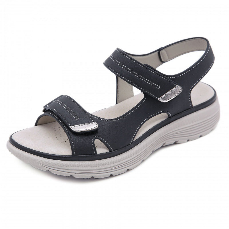 Hanna - Komfortable, leichte Plateausandalen für Damen