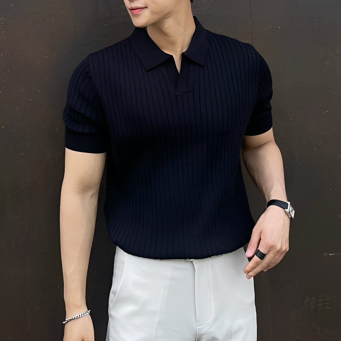 Melvin - Lässiges Kurzarm-Poloshirt für Herren