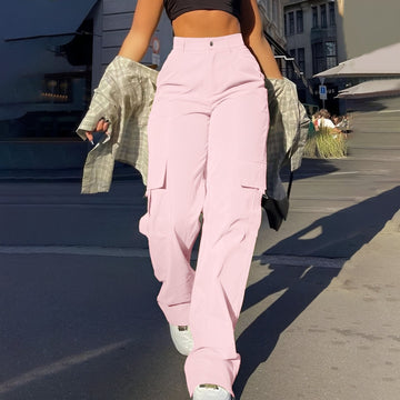 Sophie - Bequeme Cargohose mit hoher Taille für Damen