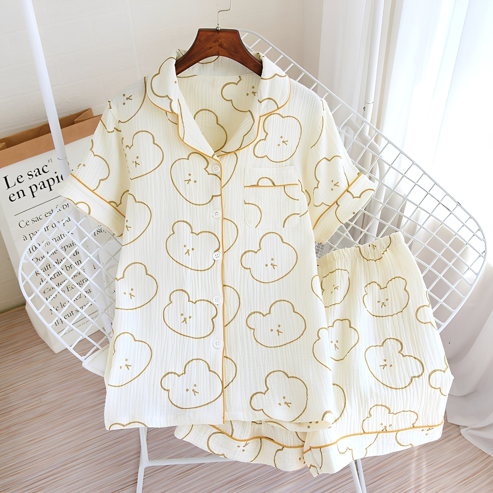 Mariah - Komfortables, Lässiges Pyjama-Set