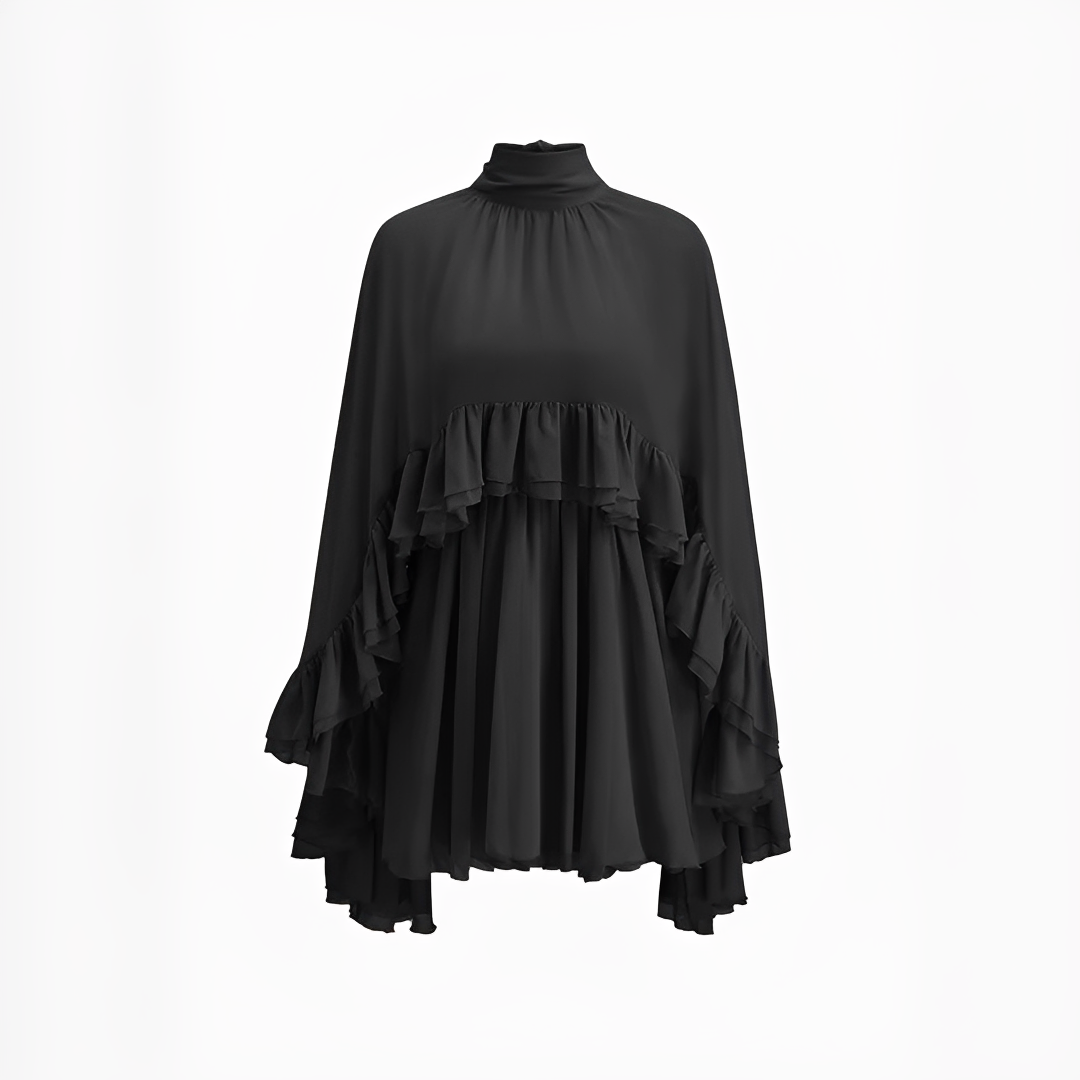 Zhuchin - Elegantes Rüschenkleid