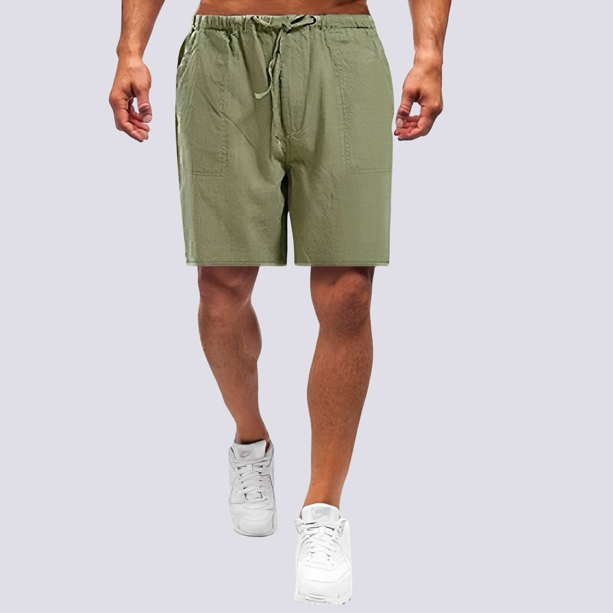 Lucas - Bequeme gerade geschnittene Shorts