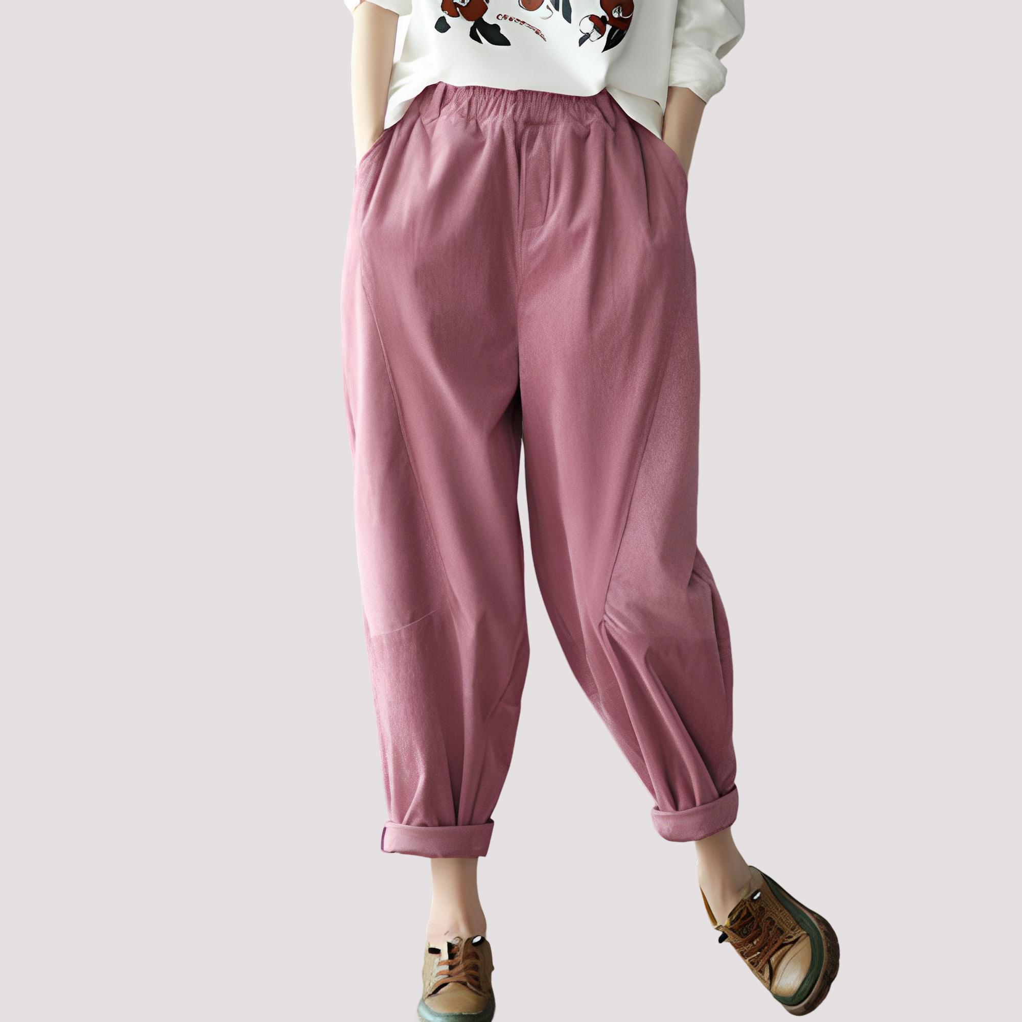 Stella - Bequeme Harems-Hose mit elastischem Bund für Damen