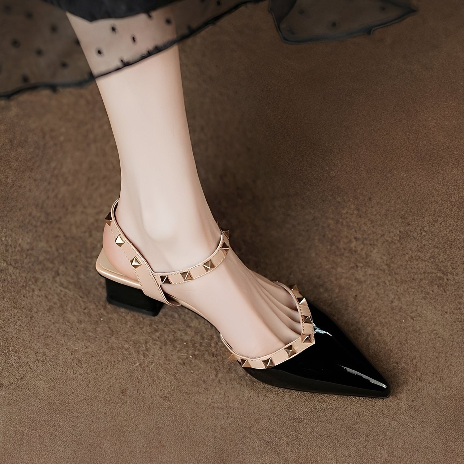 Carla - Elegante spitze High Heels