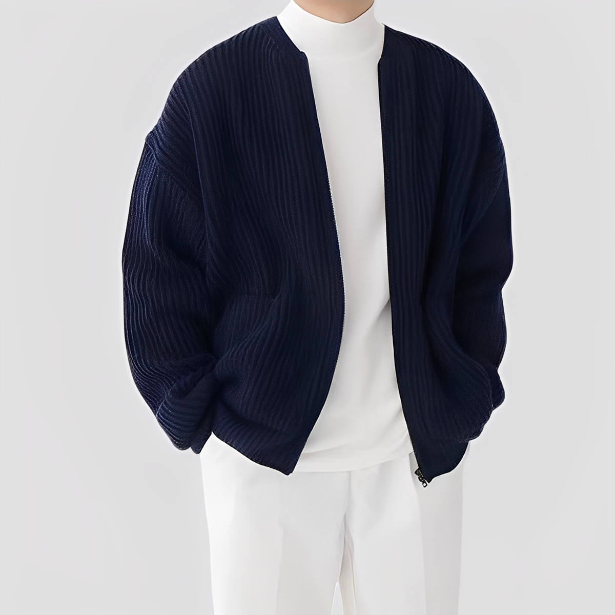 Willy - Komfortable Jacke mit Reißverschluss