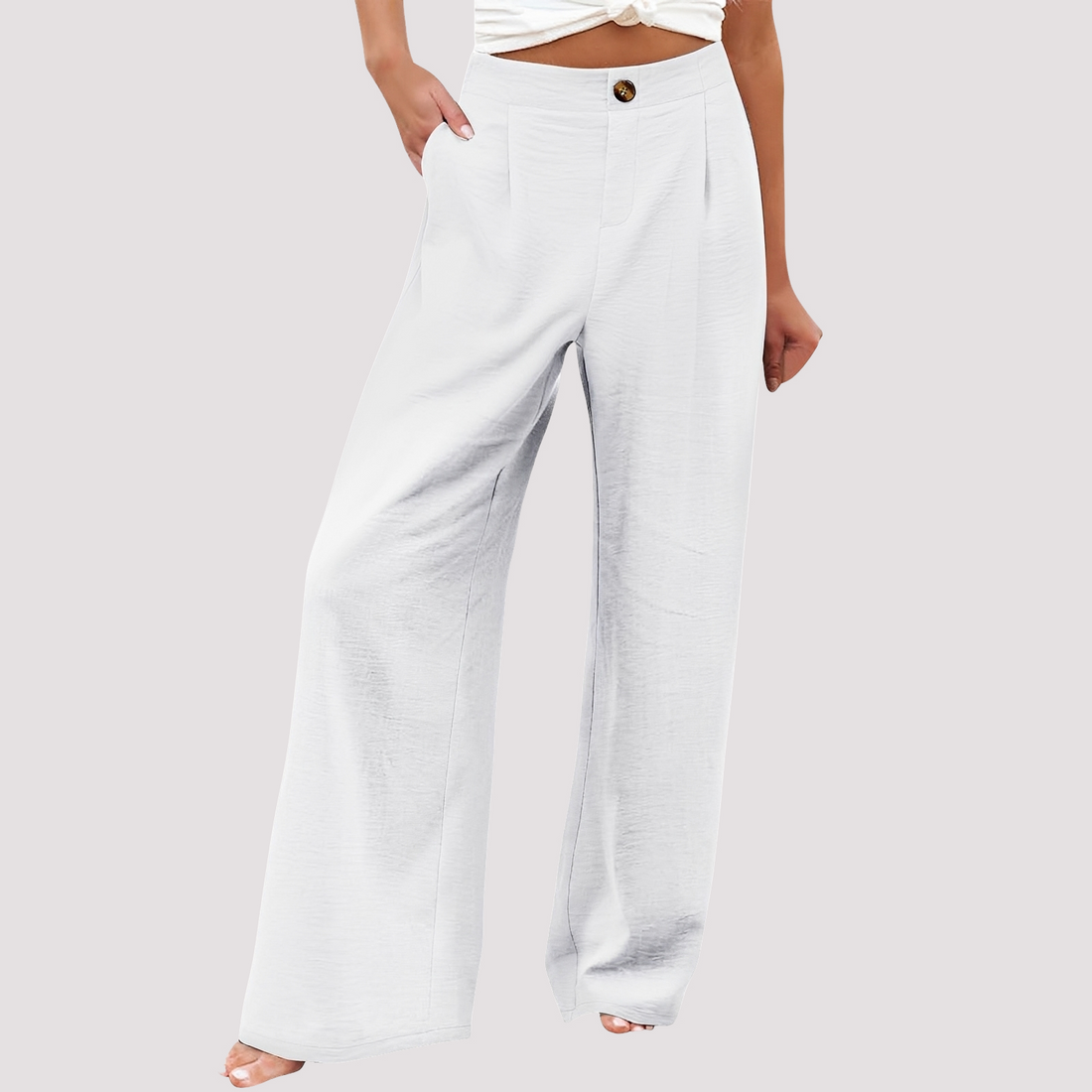 Helen - Damenhose mit weitem Bein und angenehmer Passform