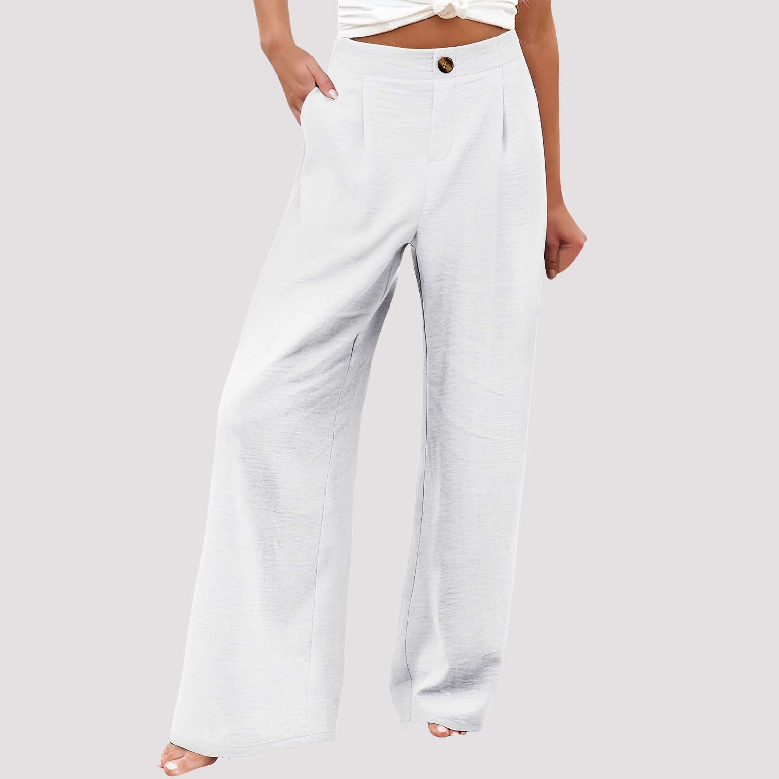 Helen - Damenhose mit weitem Bein und angenehmer Passform